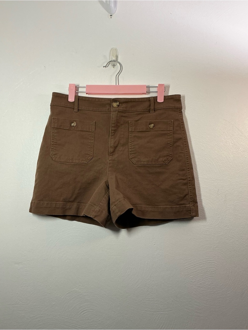 LOFT The Palmer Short Brown Shorts Size 6